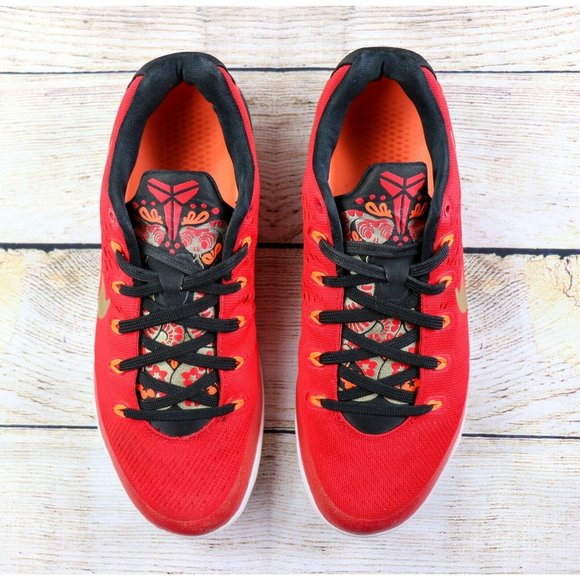 Nike Kobe XI 9 China Pack Red Black Sz 9 - Picture 5 of 12